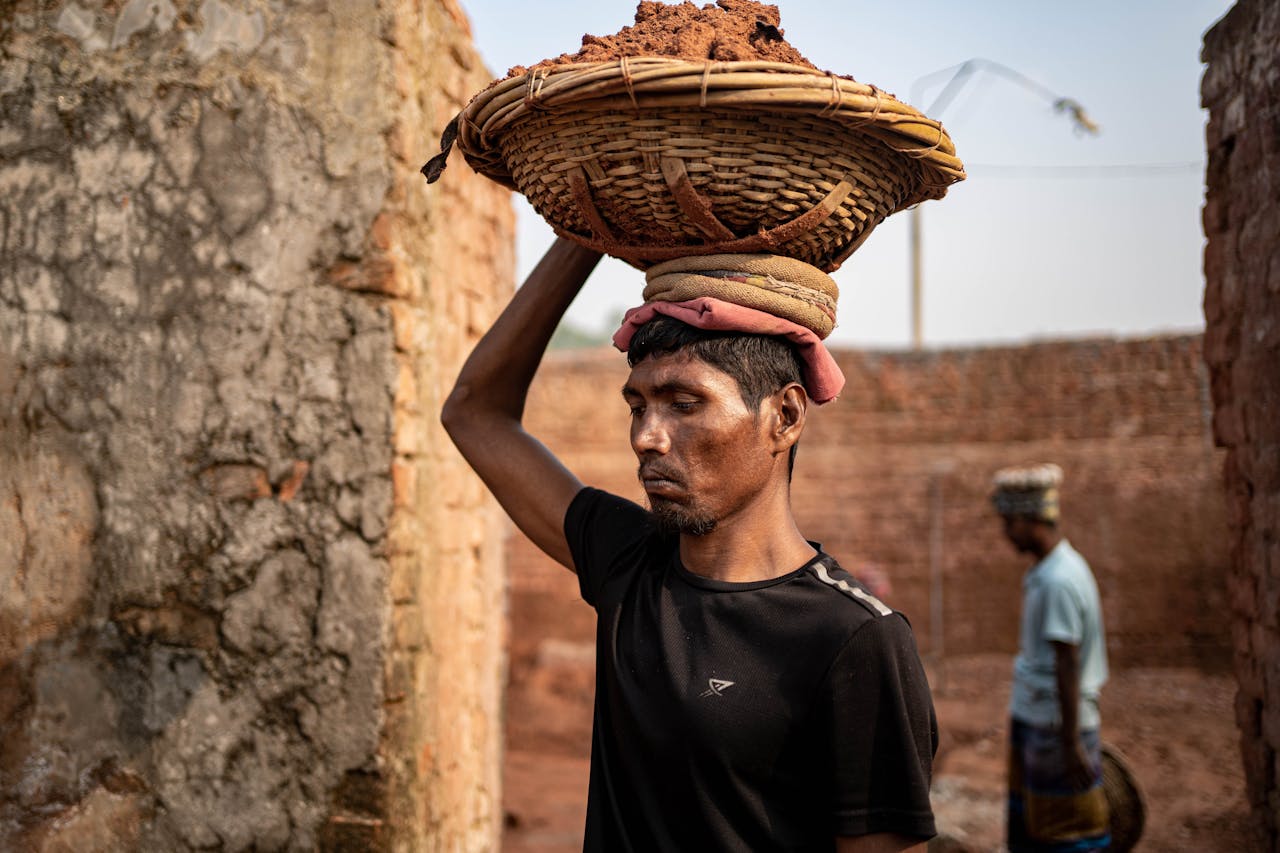 Free stock photo of bangladesh, brick field, earning